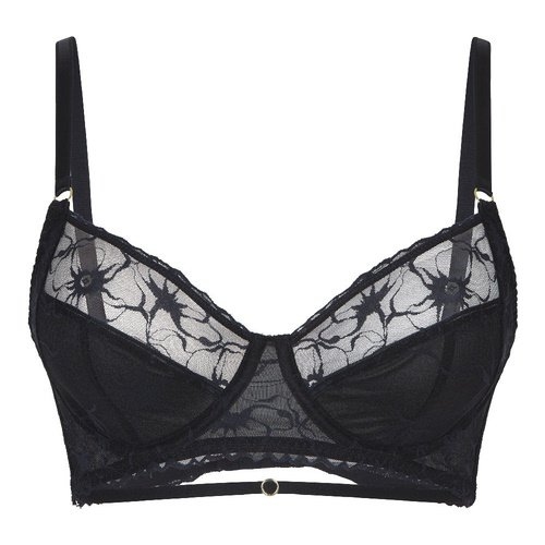 LingaDore Black Lace noir soutien-gorge sans forme