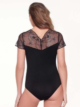 LingaDore Black Lace noir corselet