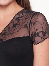LingaDore Black Lace noir corselet