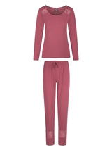 LingaDore Night Dusty Cedar antique rose pyjama