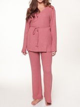 LingaDore Night Dusty Cedar antique rose pyjama