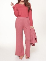 LingaDore Night Dusty Cedar antique rose pyjama
