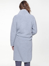 LingaDore Night Fluffy bleu peignoir
