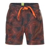  DJ DutchJeans Plume orange/print maillot de bain pour homme