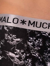 Muchachomalo Chevreuil noir/print boxer pour hommes