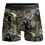 Muchachomalo Canard noir/kaki boxer pour hommes