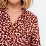 LingaDore Night Love marron/print chemise de nuit