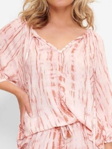 LingaDore Night Tie-Dye Hippie orange/print chemise de nuit