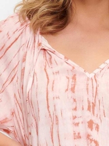 LingaDore Night Tie-Dye Hippie orange/print chemise de nuit