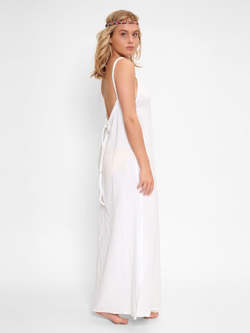 Plage de LingaDore Boho blanc robe de plage