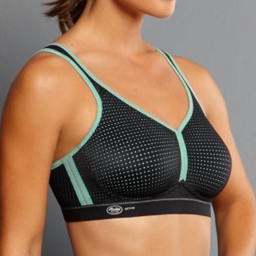 Anita Active Performance noir/bleu soutien-gorge de sport