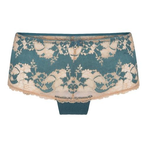LingaDore  Turquoise & Sand turquoise/print shortie