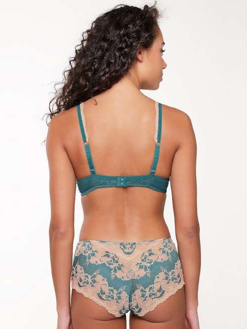 LingaDore  Turquoise & Sand turquoise/print shortie