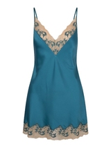 LingaDore Night Turquoise & Sand turquoise/print nuisette