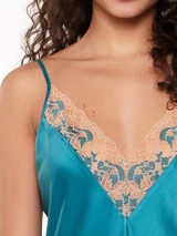 LingaDore Night Turquoise & Sand turquoise/print nuisette