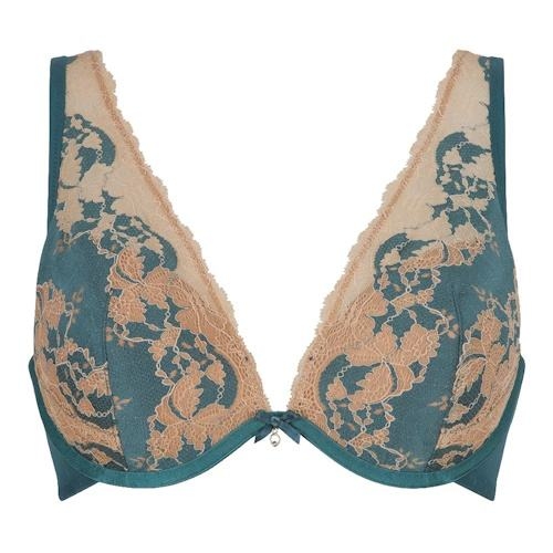 LingaDore  Turquoise & Sand turquoise/print soutien-gorge rembourré
