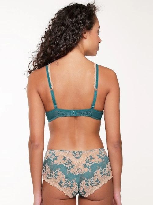 LingaDore  Turquoise & Sand turquoise/print soutien-gorge rembourré