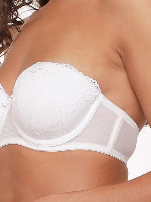 LingaDore Quotidien Strapless ivoire soutien-gorge rembourré