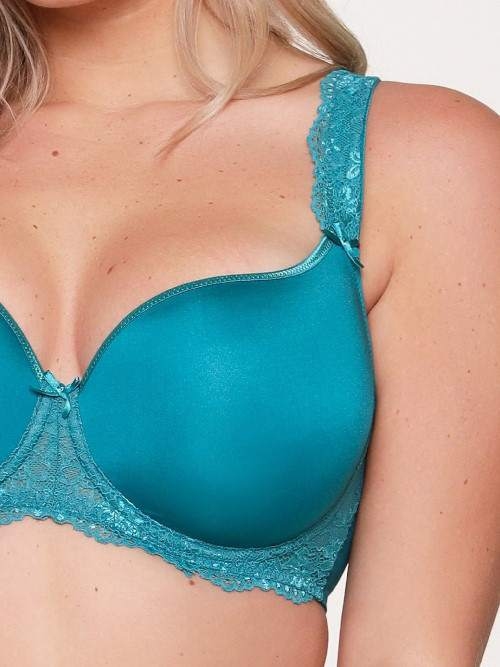 LingaDore Quotidien Uni Fit Plus Bra turquoise soutien-gorge rembourré