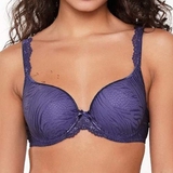 LingaDore Quotidien Uni Fit bleu/print soutien-gorge rembourré
