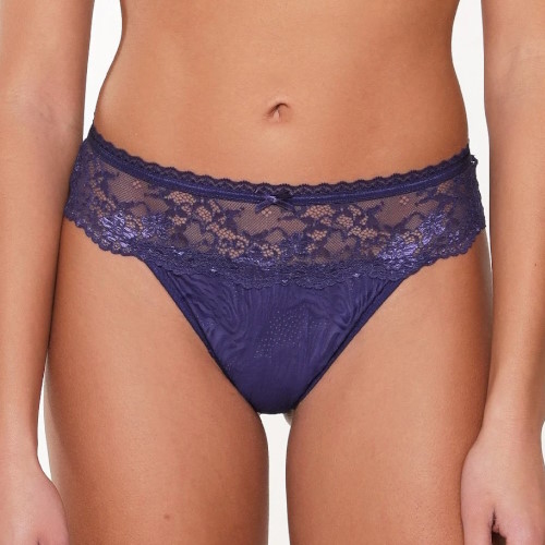 LingaDore Quotidien Basic bleu/print culotte string