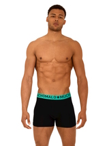 Muchachomalo Light Cotton Solid noir/vert boxer