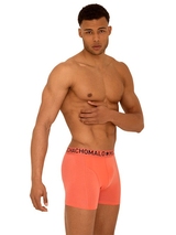 Muchachomalo Light Cotton Solid orange boxer