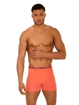 Muchachomalo Light Cotton Solid orange boxer