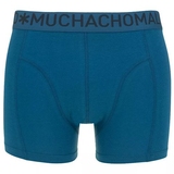 Muchachomalo Light Cotton Solid petrol boxer