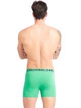Muchachomalo Light Cotton Solid vert boxer