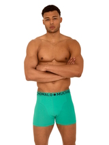 Muchachomalo Light Cotton Solid vert boxer