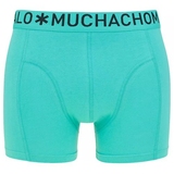 Muchachomalo Light Cotton Solid aqua boxer