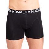 Muchachomalo Light Cotton Solid noir boxer