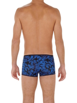 HOM Quentin bleu/print sport trunk