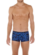 HOM Quentin bleu/print sport trunk