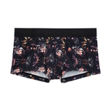 HOM Sebastian noir/print sport trunk