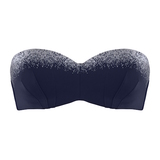 Maillots de bain Marlies Dekkers Isthar bleu marine haut de bikini préformé