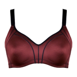 Naturana Minimizer bordeaux soutien-gorge sans armatures en dentelle