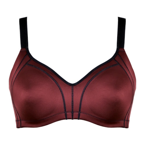 Naturana Minimizer bordeaux soutien-gorge sans armatures en dentelle