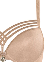 Marlies Dekkers Dame de Paris paillettes d'or soutien-gorge push up