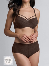 Marlies Dekkers Space Odyssey marron soutien-gorge sans forme