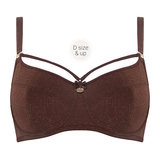Marlies Dekkers Space Odyssey marron soutien-gorge sans forme