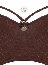 Marlies Dekkers Space Odyssey marron soutien-gorge sans forme