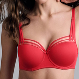 Marlies Dekkers Dame de Paris poppy red soutien-gorge rembourré