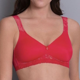 Rosa Faia Abby rouge soutien-gorge sans armatures en dentelle