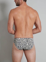 Tom Tailor Camo noir/kaki slip pour hommes