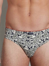 Tom Tailor Camo noir/kaki slip pour hommes