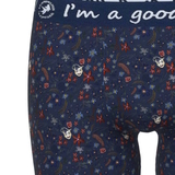 Un poisson nommé Fred Masks bleu marine/print boxer