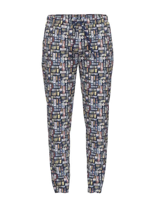 Un poisson nommé Fred Cinema Tickets bleu marine/print pantalon de pyjama