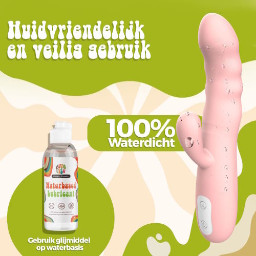 PureVibe BodyRythm rose pastel vibromasseur lapin